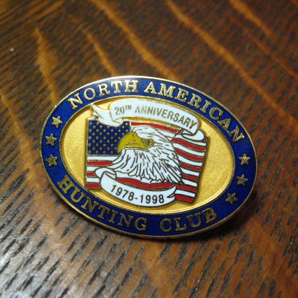 North American Hunting Club Vintage 1998 Lapel Pin